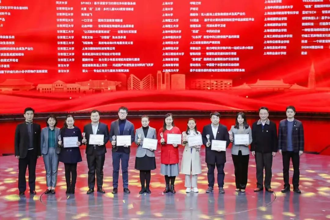 beat365官网学子在第十二届“挑战杯”上海市大学生创业计划竞赛中获2金2银6铜